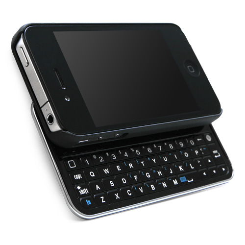 iPhone 5 image with slide qwerty keyboard