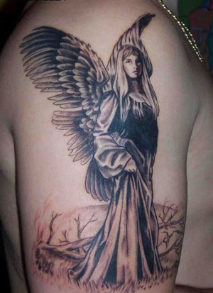 Angel Tattoo Designs on Angel Tattoo Designs1