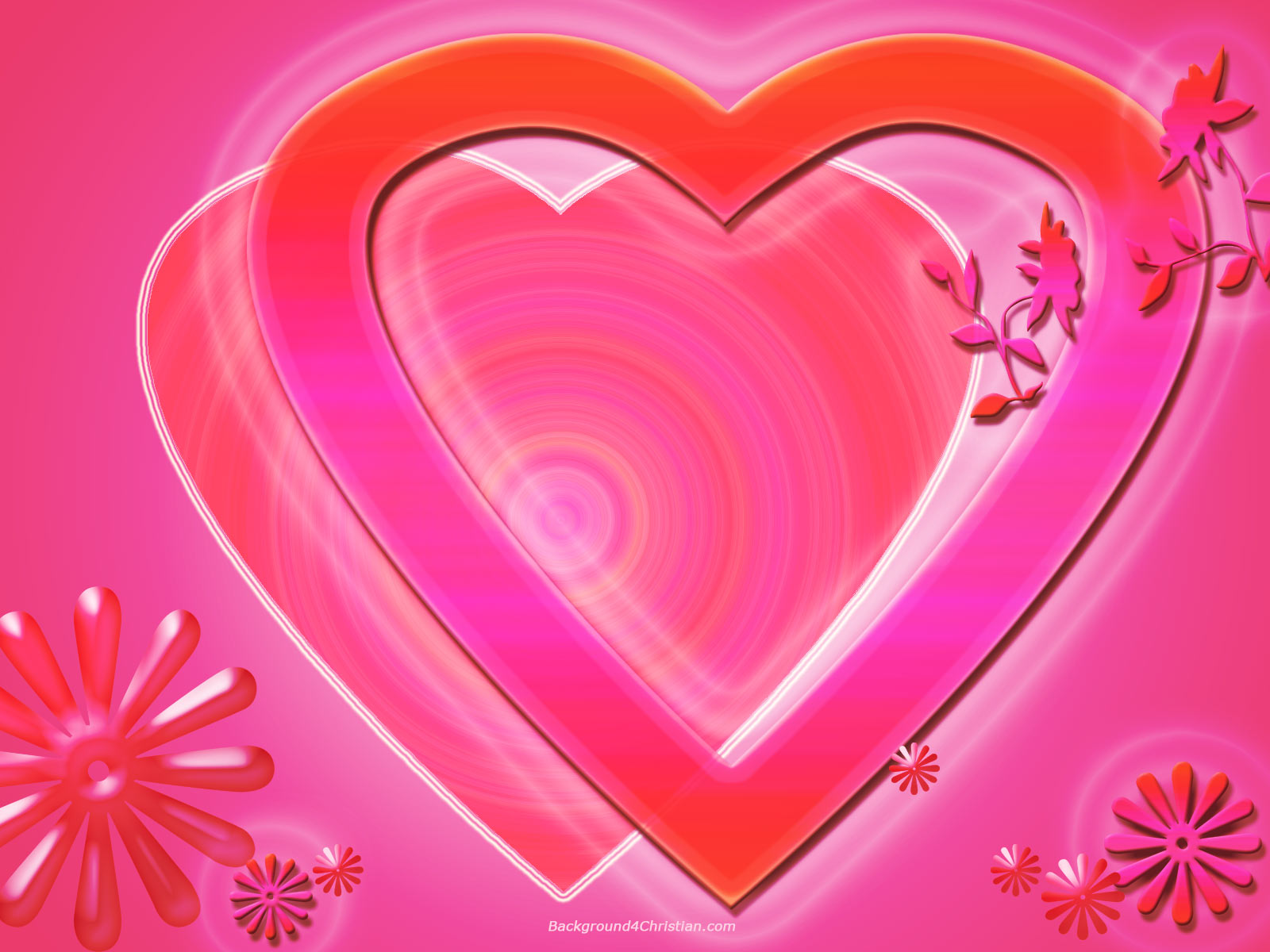 Heart In Pink