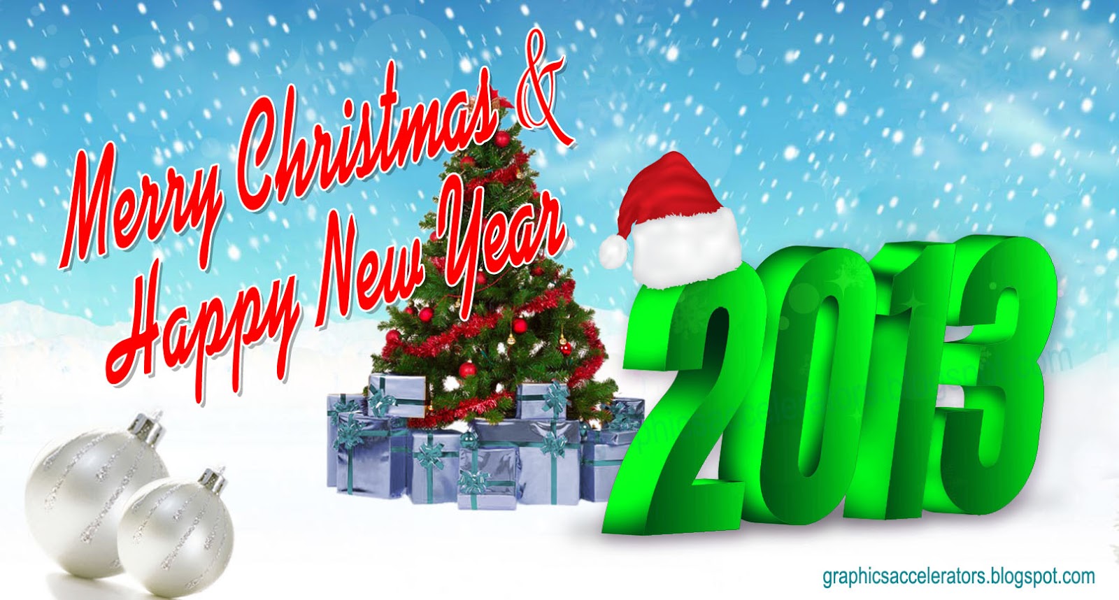 Merry Christmas and Happy New Year 2013 - 7587 - The Wondrous Pics