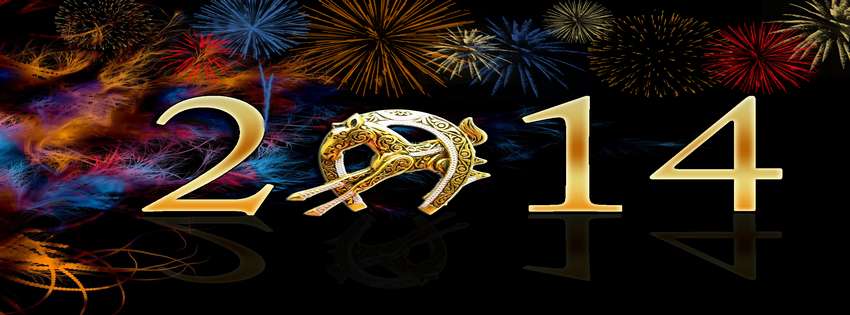 أكبر مجموعة كفرات فيس بوك 2014 facebook covers - happy new year 150