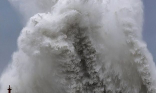 Typhoon Jebi of Japan in Pictures