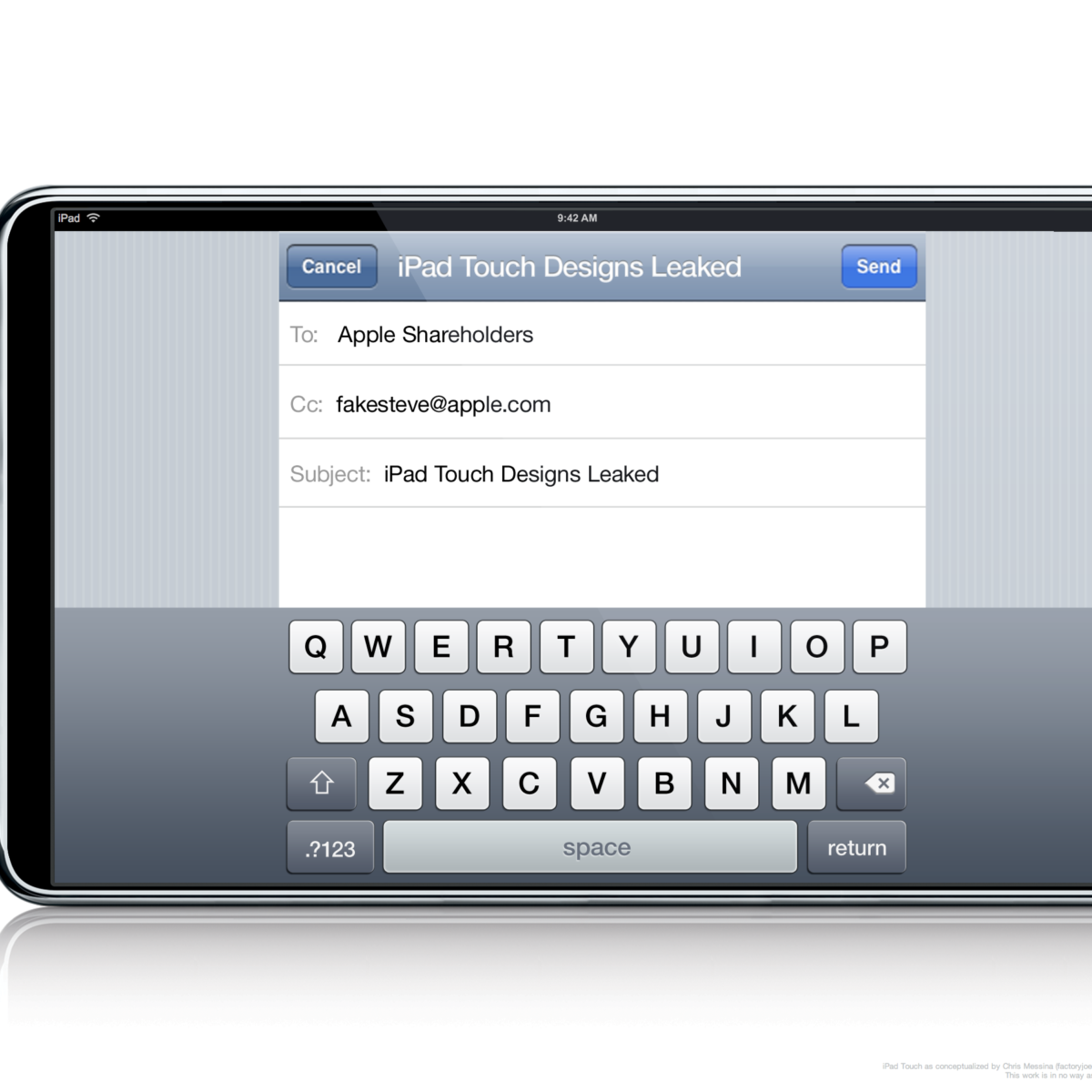 iPad 3 keyboard
